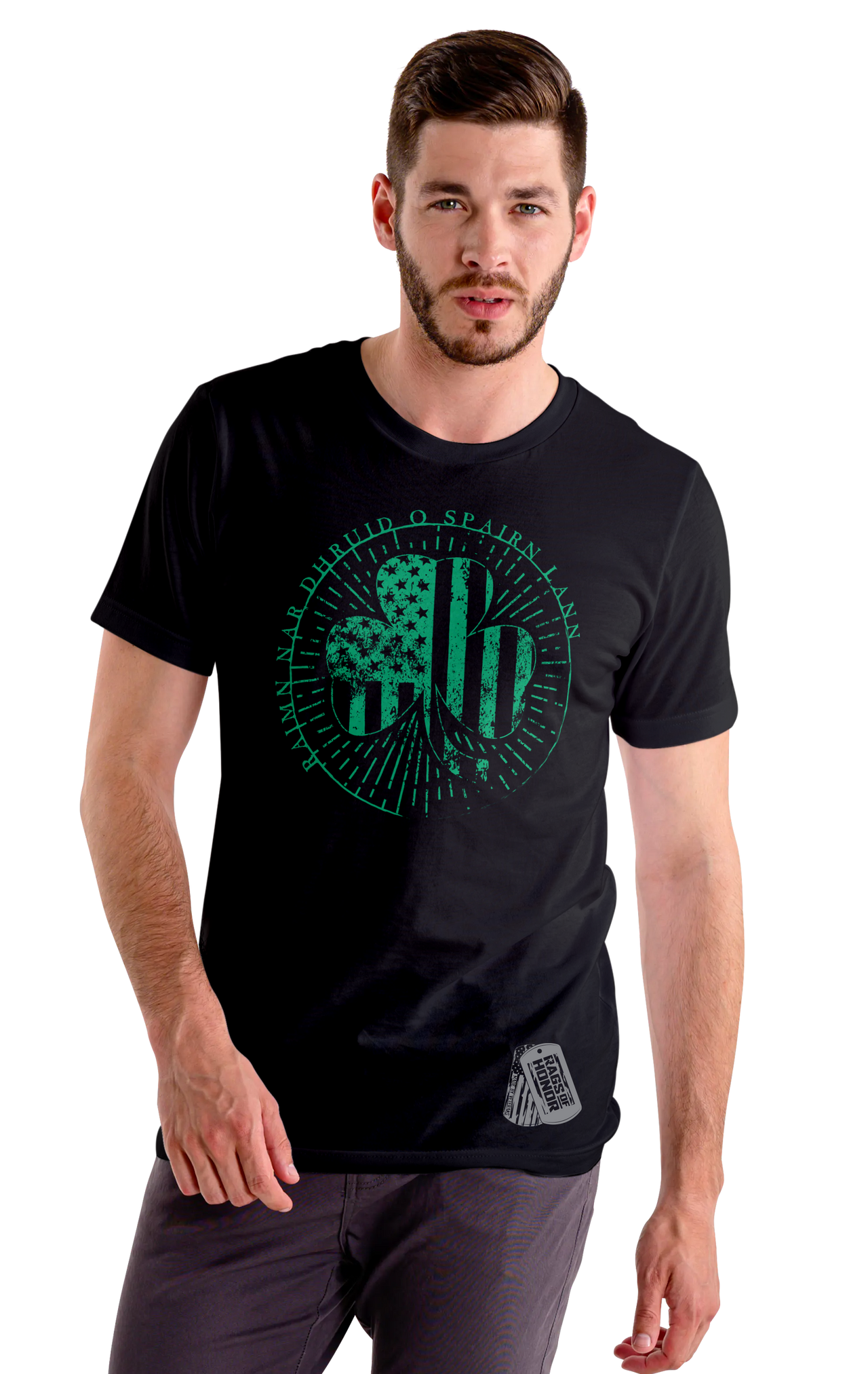 St. Patty's Day Clocker Burst Tee