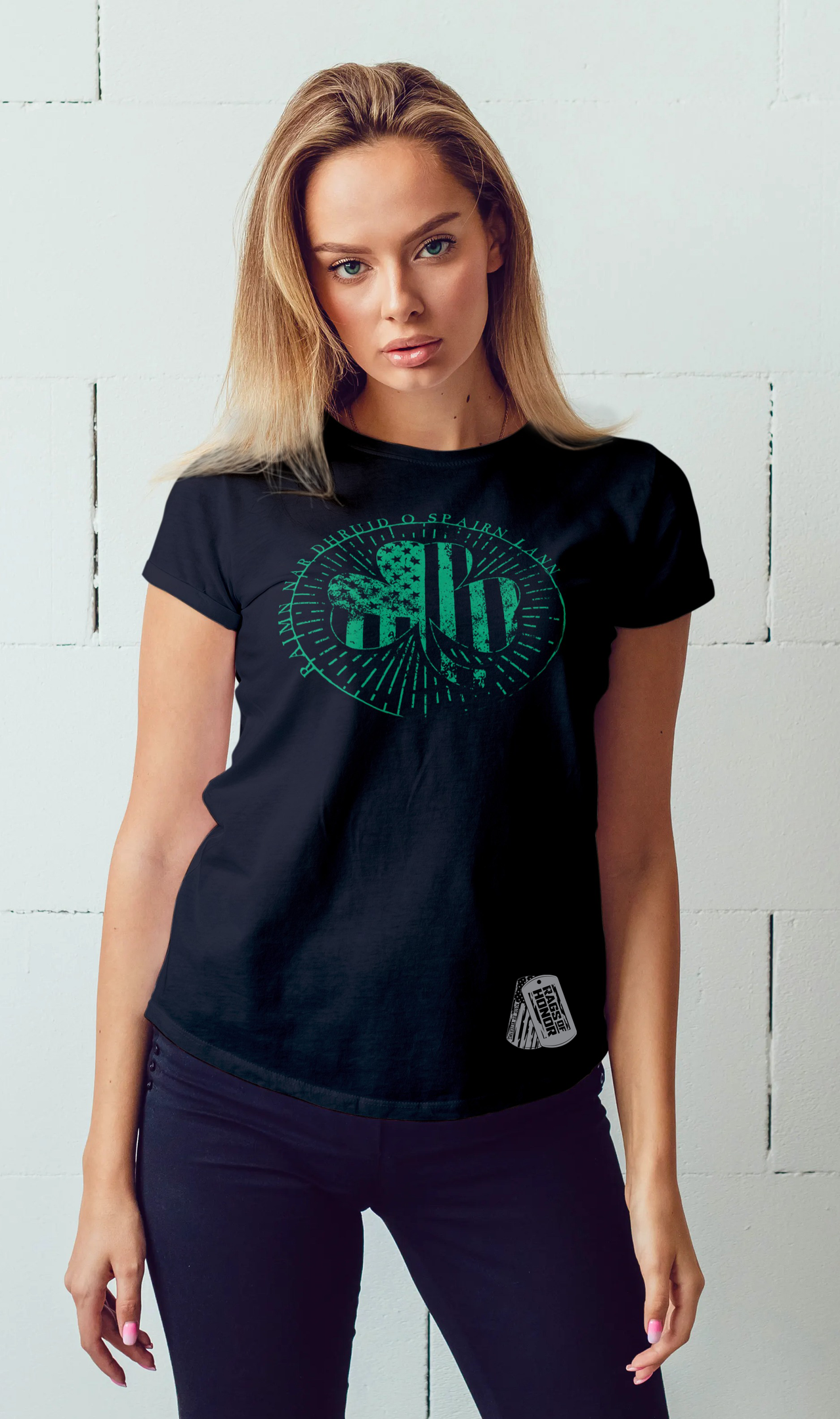 St. Patty's Day Clocker Burst Tee