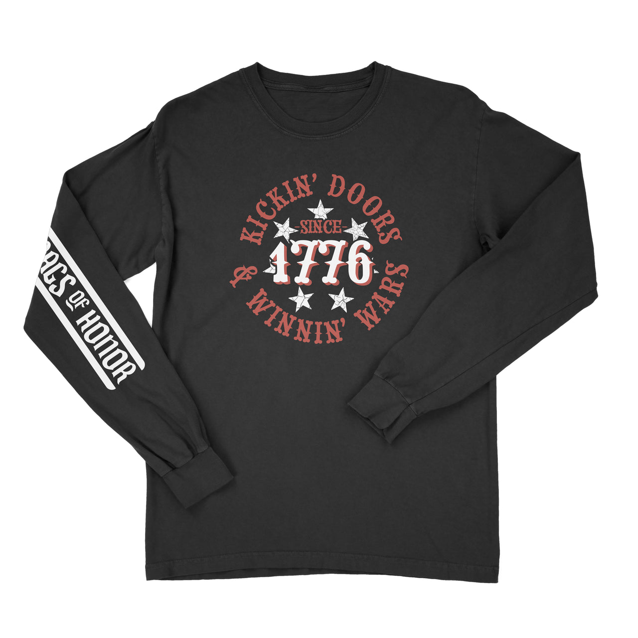 "Kickin' Doors and Winnin' Wars" Unisex Long Sleeve